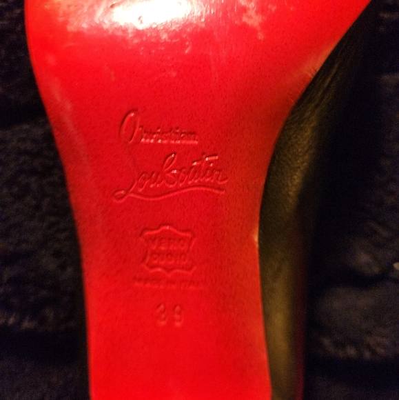 💯Authentic Christian Louboutin Peep Toe Pump - Picture 11 of 15